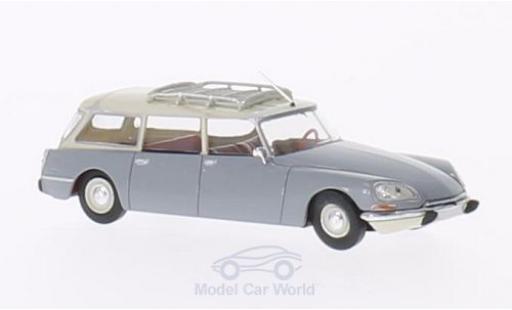 Citroen DS 1/87 Brekina Break gris/beige coche miniatura