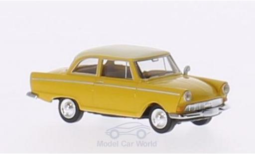 DKW Junior 1/87 Brekina amarillo/beige coche miniatura