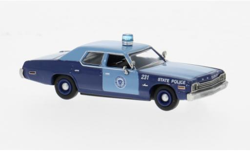 Dodge Monaco 1/87 Brekina Massachusetts State Police 1974 1:87 coche miniatura