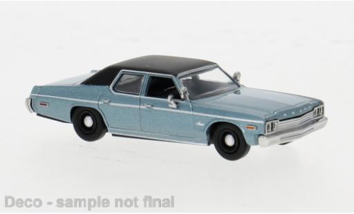 Dodge Monaco 1/87 Brekina metallise grün/schwarz 1974 1:87 coche miniatura
