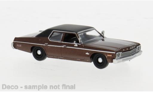 Dodge Monaco 1/87 Brekina metallise kupfer/schwarz 1974 1:87 coche miniatura