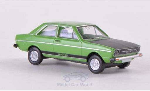 Coche miniatura Audi 80 1/87 Brekina GT verde/matt-negro Audi 80 1/87 Brekina GT verde/matt-negro coche miniatura
