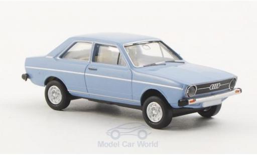 Audi 80 1/87 Brekina L azul coche miniatura