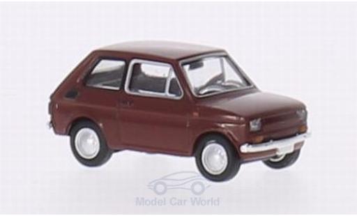 Fiat 126 1/87 Brekina rojo coche miniatura
