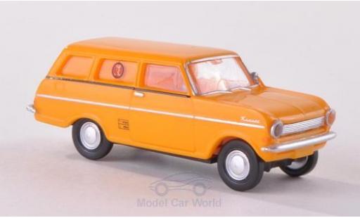 Opel Kadett 1/87 Brekina A Caravan Dänische Post (DK) coche miniatura
