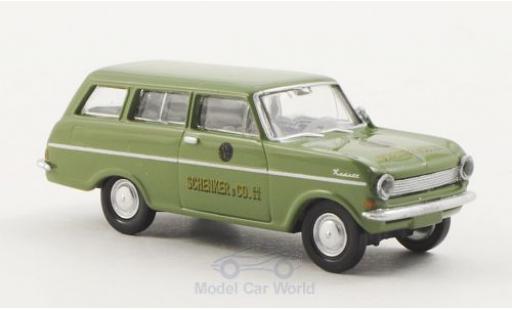 Opel Kadett 1/87 Brekina A Caravan Schenker coche miniatura