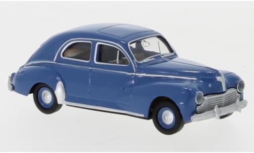 Peugeot 203 1/87 Brekina azul 1948 coche miniatura