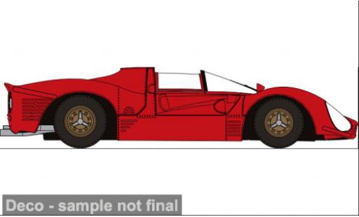 Ferrari 330 1/87 Brekina P3 Spyder rojo 1967 1:87 coche miniatura