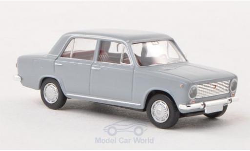 Fiat 124 1/87 Brekina gris coche miniatura