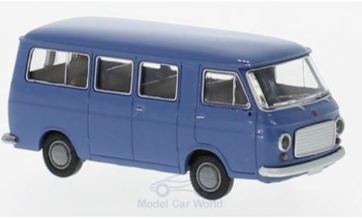 Fiat 238 1/87 Brekina Bus azul coche miniatura