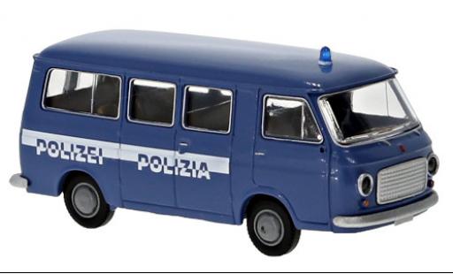 Fiat 238 1/87 Brekina Bus Polizia - Polizei 1966 coche miniatura