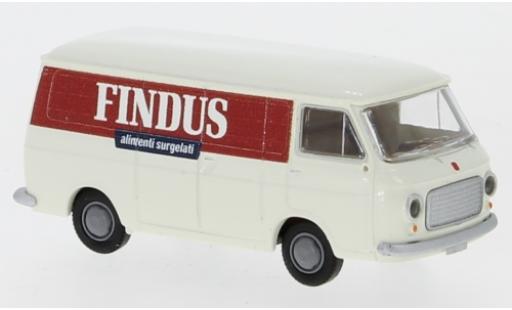 Fiat 238 1/87 Brekina Kasten Findus 1966 coche miniatura