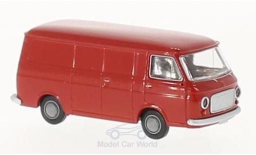 Fiat 238 1/87 Brekina Kastenwagen rojo coche miniatura