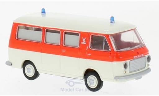 Fiat 238 1/87 Brekina rojo/blanco Falck Krankenwagen coche miniatura