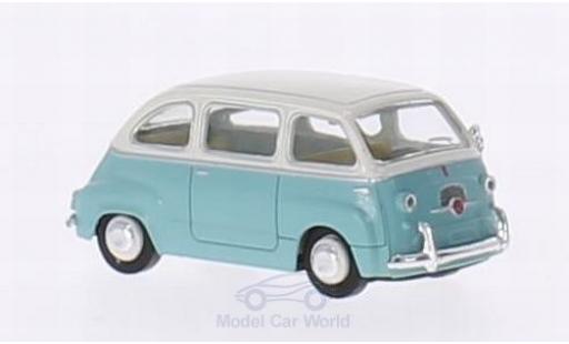 Coche miniatura Fiat Multipla 1/87 Brekina türkis/blanco Fiat Multipla 1/87 Brekina türkis/blanco coche miniatura
