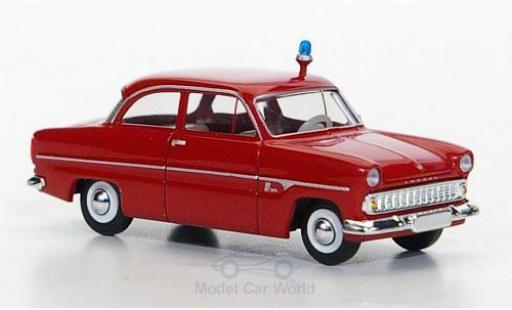 Ford 12M 1/87 Brekina Feuerwehr coche miniatura