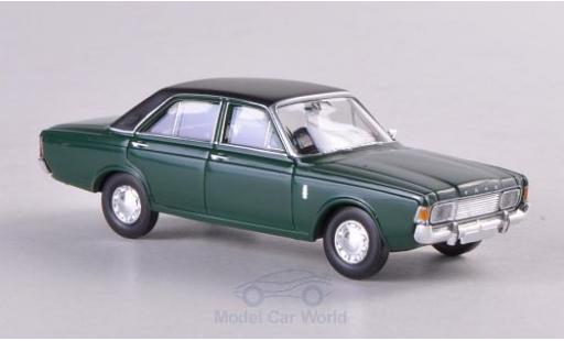 Ford 20M 1/87 Brekina 20m (P7b) verde/matt-negro coche miniatura