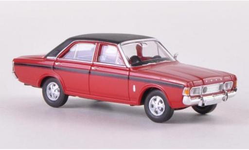 Ford 20M 1/87 Brekina 20m RS (P7b) rojo/matt-negro coche miniatura