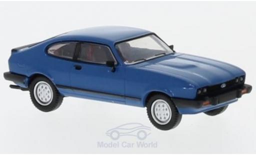 Coche miniatura Ford Capri 1/87 Brekina MKIII azul 1981 Ford Capri 1/87 Brekina MKIII azul 1981 coche miniatura