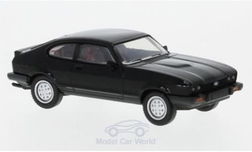 Coche miniatura Ford Capri 1/87 Brekina MKIII negro 1981 Ford Capri 1/87 Brekina MKIII negro 1981 coche miniatura