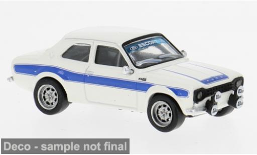 Coche miniatura Ford Escort 1/87 Brekina RS 1800 MKI weiss/blau 1969 1:87 Ford Escort 1/87 Brekina RS 1800 MKI weiss/blau 1969 1:87 coche miniatura