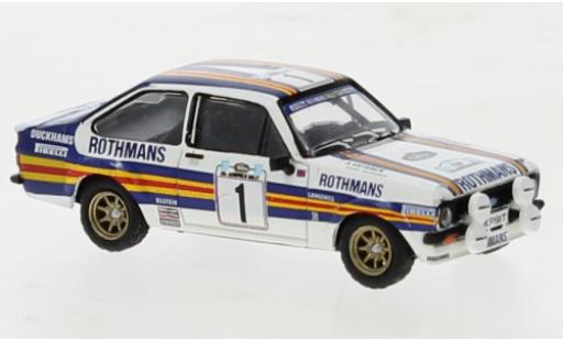 Coche miniatura Ford Escort 1/87 Brekina RS 1800 No.5 Akropolis 1981 1:87 Ford Escort 1/87 Brekina RS 1800 No.5 Akropolis 1981 1:87 coche miniatura