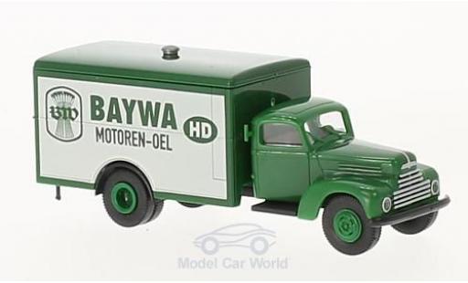 Coche miniatura Ford FK 1/87 Brekina 3500 Koffer BayWa Motoren Oel Ford FK 1/87 Brekina 3500 Koffer BayWa Motoren Oel coche miniatura