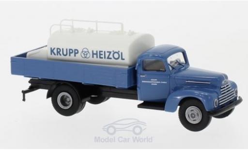Coche miniatura Ford FK 1/87 Brekina 3500 Krupp Heizöl mit Aufsatz-Tank Ford FK 1/87 Brekina 3500 Krupp Heizöl mit Aufsatz-Tank coche miniatura