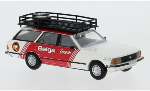 Coche miniatura Ford Granada 1/87 Brekina II Turnier Belga Team 1977 Ford Granada 1/87 Brekina II Turnier Belga Team 1977 coche miniatura