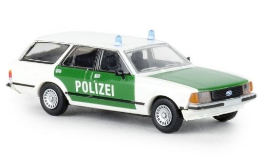 Coche miniatura Ford Granada 1/87 Brekina II Turnier Polizei 1977 Ford Granada 1/87 Brekina II Turnier Polizei 1977 coche miniatura