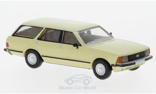 Coche miniatura Ford Granada 1/87 Brekina MKII Turnier beige 1978 Ford Granada 1/87 Brekina MKII Turnier beige 1978 coche miniatura