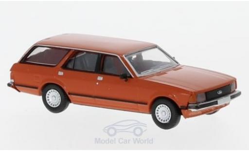 Coche miniatura Ford Granada 1/87 Brekina MKII Turnier naranja 1978 Ford Granada 1/87 Brekina MKII Turnier naranja 1978 coche miniatura