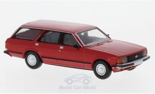 Coche miniatura Ford Granada 1/87 Brekina MKII Turnier rojo 1978 Ford Granada 1/87 Brekina MKII Turnier rojo 1978 coche miniatura