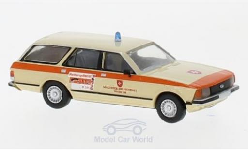 Coche miniatura Ford Granada 1/87 Brekina Turnier Malteser Köln Ford Granada 1/87 Brekina Turnier Malteser Köln coche miniatura