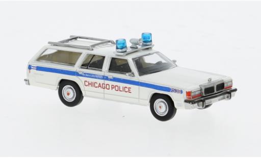 Ford LTD 1/87 Brekina Station Wagon Chicago Police 1979 1:87 coche miniatura