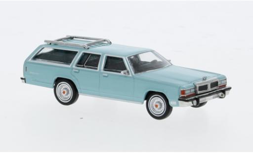 Coche miniatura Ford LTD 1/87 Brekina Station Wagon blau 1979 1:87 Ford LTD 1/87 Brekina Station Wagon blau 1979 1:87 coche miniatura