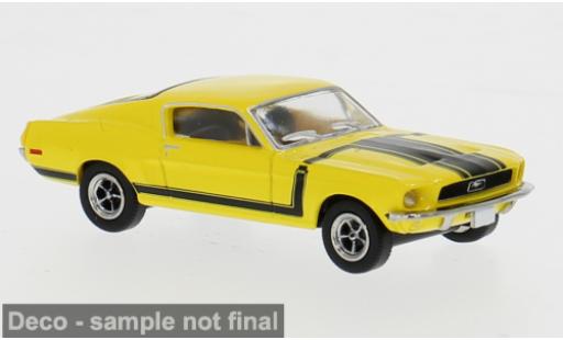 Coche miniatura Ford Mustang 1/87 Brekina Fastback gelb 1968 1:87 Ford Mustang 1/87 Brekina Fastback gelb 1968 1:87 coche miniatura