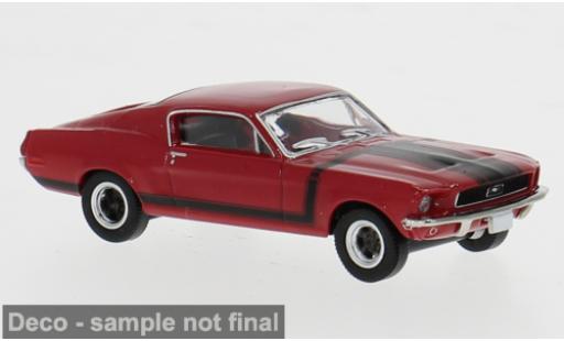 Ford Mustang 1/87 Brekina Fastback rojo 1968 1:87 coche miniatura