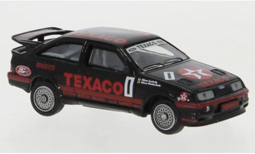Ford Sierra 1/87 Brekina RS 500 Cosworth No.1 Texaco ETCC Silverstone 1988 K.Ludwig/K.Niedzwiedz coche miniatura