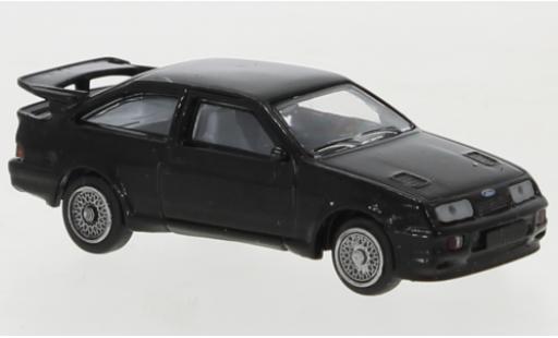 Ford Sierra 1/87 Brekina RS 500 Cosworth negro 1986 coche miniatura