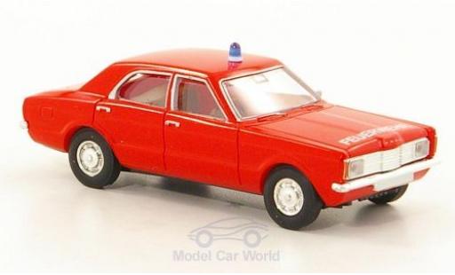 Ford Taunus 1/87 Brekina L Feuerwehr coche miniatura