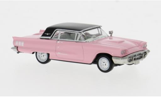 Ford Thunderbird 1/87 Brekina Cabriolet rosa/schwarz 1960 1:87 coche miniatura
