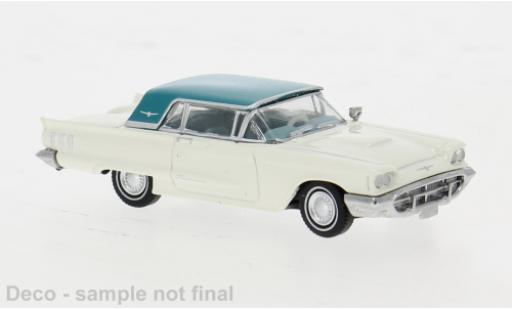 Coche miniatura Ford Thunderbird 1/87 Brekina Cabriolet weiss/blau 1960 1:87 Ford Thunderbird 1/87 Brekina Cabriolet weiss/blau 1960 1:87 coche miniatura