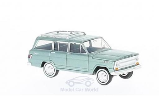 Coche miniatura Jeep Wagoneer 1/87 Brekina metalico verde Jeep Wagoneer 1/87 Brekina metalico verde coche miniatura