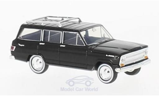 Coche miniatura Jeep Wagoneer 1/87 Brekina negro Jeep Wagoneer 1/87 Brekina negro coche miniatura