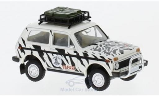 Coche miniatura Lada Niva 1/87 Brekina Namib Tours mit Dachgepäck Lada Niva 1/87 Brekina Namib Tours mit Dachgepäck coche miniatura