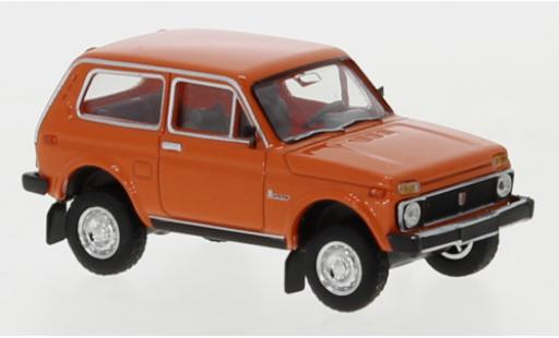 Coche miniatura Lada Niva 1/87 Brekina naranja 1976 Lada Niva 1/87 Brekina naranja 1976 coche miniatura