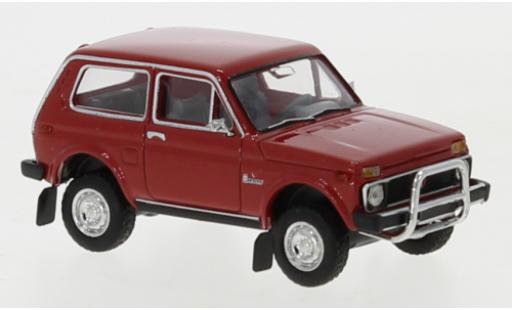 Coche miniatura Lada Niva 1/87 Brekina rojo 1976 avec Rammbügel Lada Niva 1/87 Brekina rojo 1976 avec Rammbügel coche miniatura