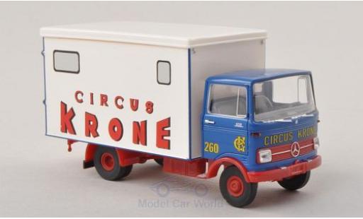 Coche miniatura Mercedes LP 608 1/87 Brekina azul/blanco Circus Krone Mercedes LP 608 1/87 Brekina azul/blanco Circus Krone coche miniatura