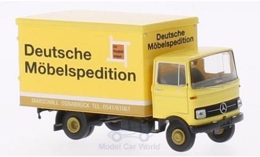 Coche miniatura Mercedes LP 608 1/87 Brekina Koffer DMS/Marschall Mercedes LP 608 1/87 Brekina Koffer DMS/Marschall coche miniatura